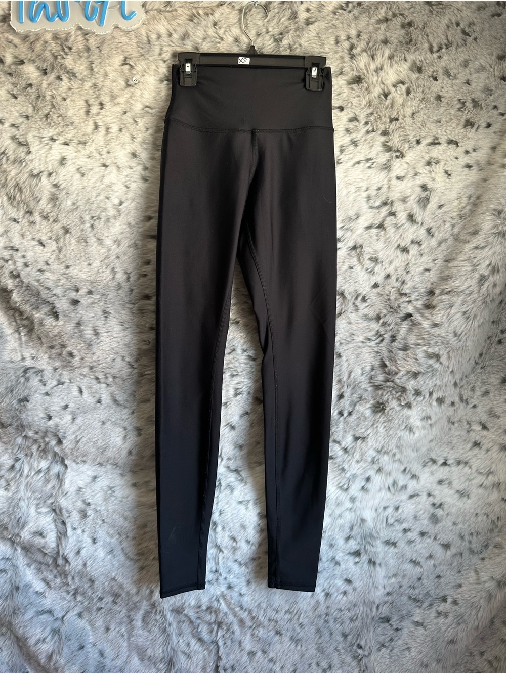300. Alo High-Waisted Black Leggings small